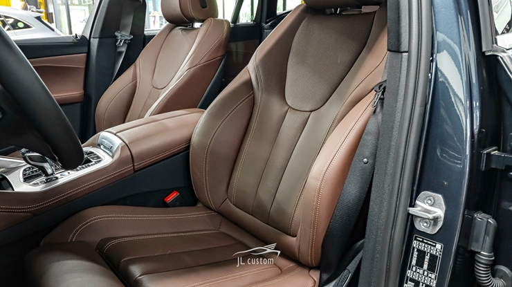 대전 BMW X6 자연스러운 완성도의 통풍시트 활성화 / 워크인 스위치 시공. / 대전 서구, 세종, 청주, 천안
