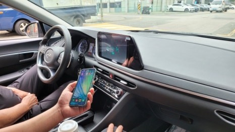 DN8쏘나타 안드로이드올인원 설치로 스마트차량이 되었어요~