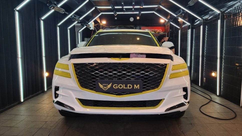 제네시스 GV80 자차 보험처리 및 새차만들기 / 강남 대치동