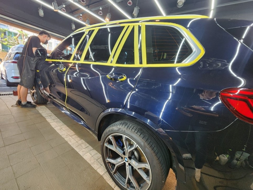 고객과의 시간 약속 - BMW 새차만들기 (판금도색, 휠복원,광택, 생활보호 PPF) / 강남 대치동