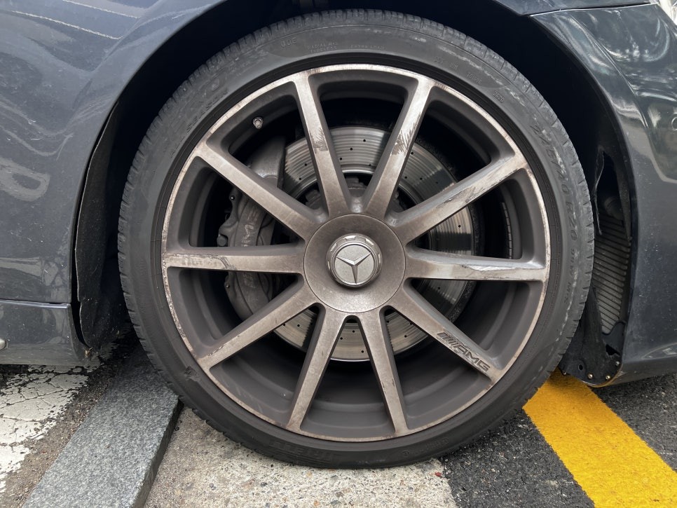 서울 / S63 AMG 휠복원 대치동 은마아파트 자동차 픽업! / 강남 대치동 / 강남.송파.서초.동작.강동