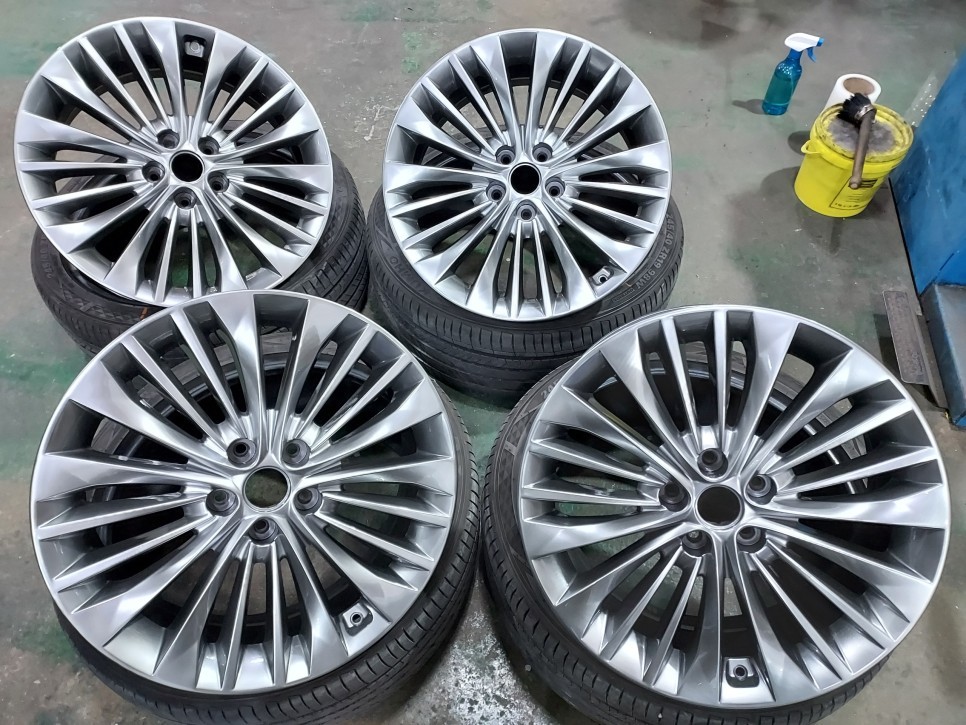 기아 K7 - 하이퍼크롬 도색 / 대구 동구 각산동