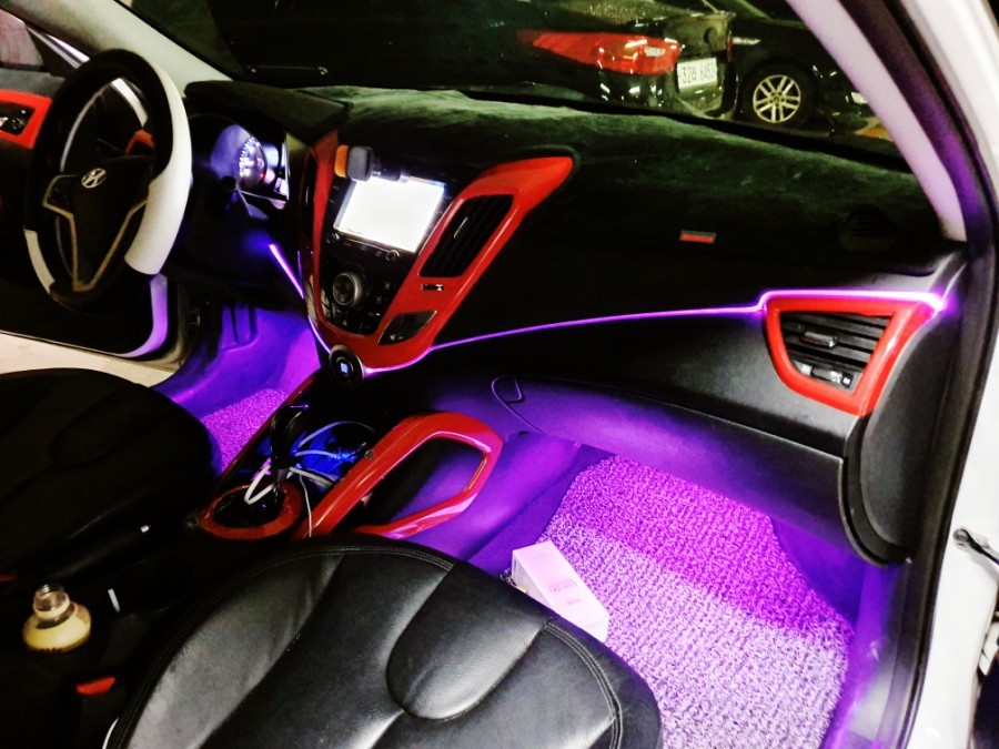 벨로스터 엠비언트 + 풋등 시공 / 시흥, 안산, 군포, 안양