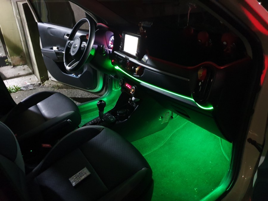 올뉴모닝 엠비언트 및 풋등 시공!! / 시흥, 안산, 군포, 안양