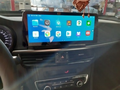 안드로이드 올인원을 생각하신다면 12.3인치 추천!안산 장착점에서 k5 jf 설치~~~
