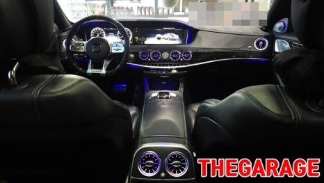 벤츠 W222 S63 AMG 송풍구엠비언트 장착후기 / 대전 유성 화암동