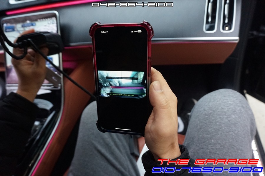 신형 벤츠S클래스 아이나비퀀텀3블랙박스 에코파워팩보조배터리