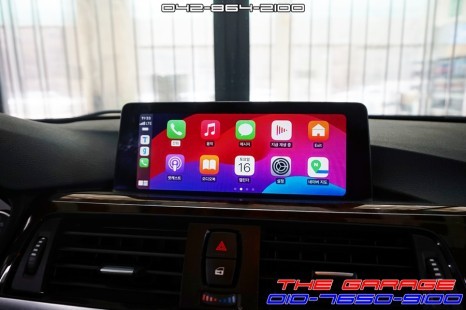 BMW3시리즈 유무선 겸용 카플레이 안드로이드오토 모듈 작업 / 대전 유성, 세종, 논산