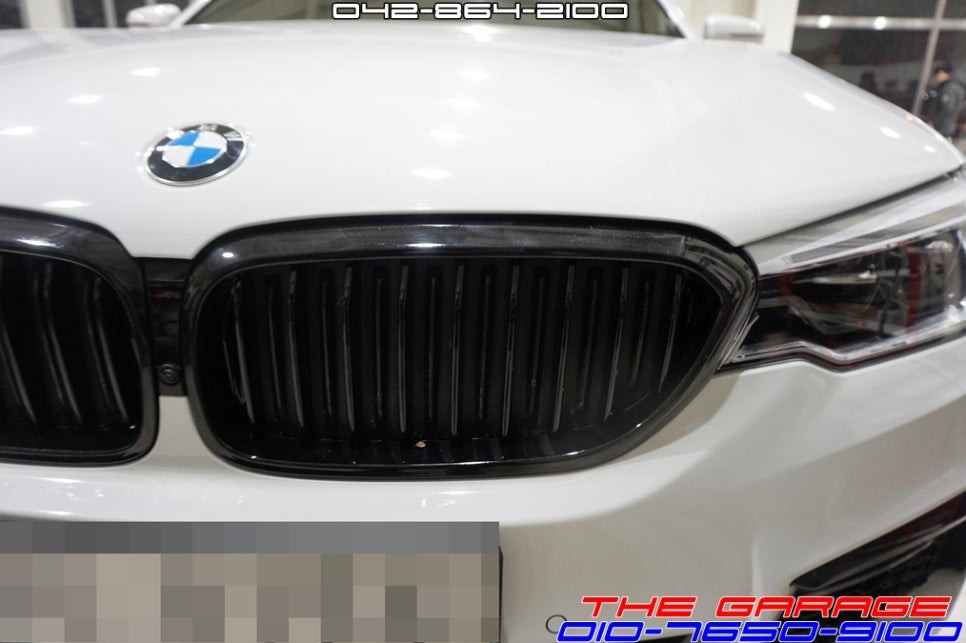 대전 세종시 BMW G30 신형5시리즈 신차검수 및 본넷전체PPF 생활보호PPF 솔라가드새턴썬팅 루프스킨 에코파워팩보조배터리등 작업기 <더게러지> / 대전 유성 화암동