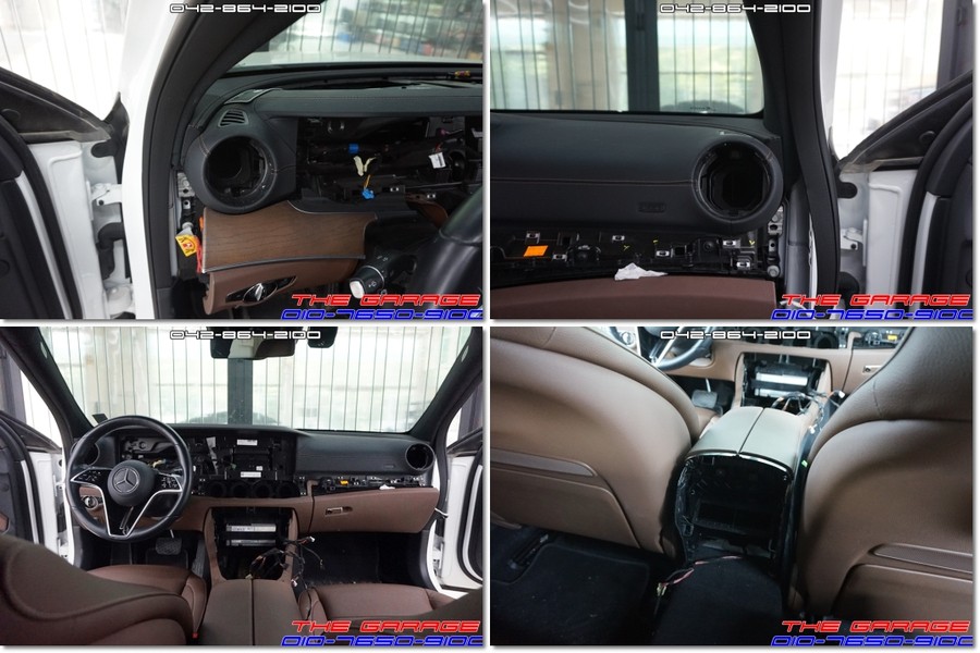 W213 벤츠E클래스 3D부메스터전동트위터 송풍구엠비언트 작업 / 대전 유성, 세종, 논산