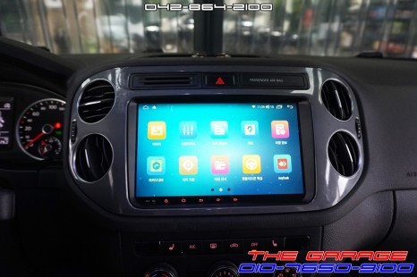 폭스바겐 티구안 마이비V9 안드로이드올인원 후방카메라 작업 후기 / 대전 유성, 세종, 논산