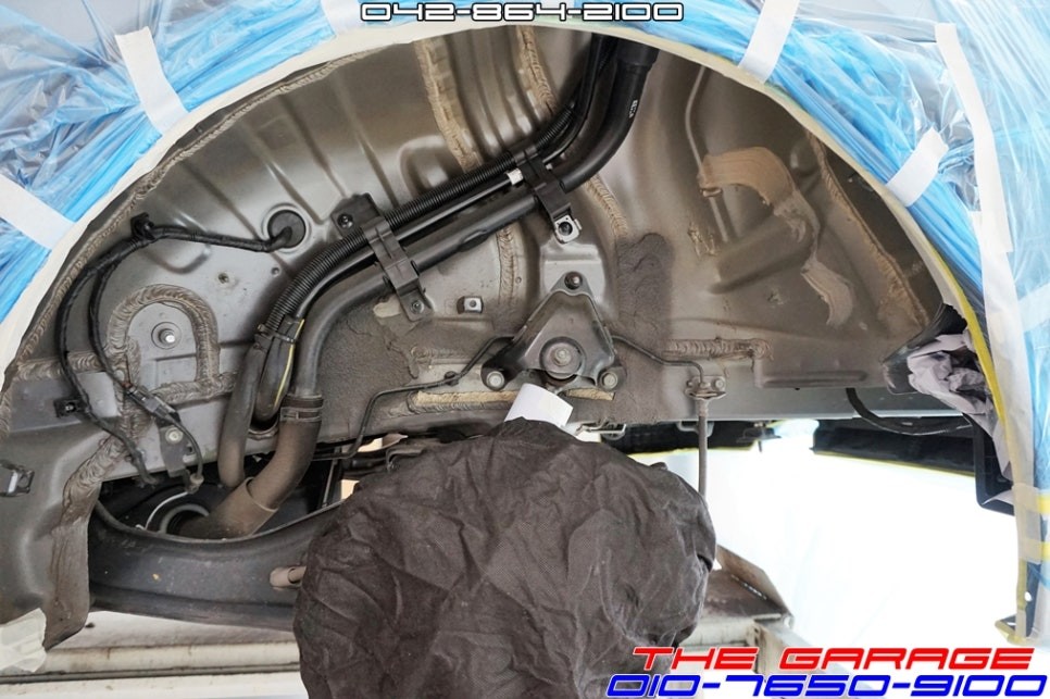 대전 세종시 싼타페DM 독일뷔르트언더코팅 인스톨<더게러지> THE GARAGE / 대전 유성 화암동