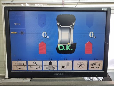 K8 휠긁힌 흔적 없애는 힐링타이어 분체도장 / 남양주, 강동, 하남, 송파