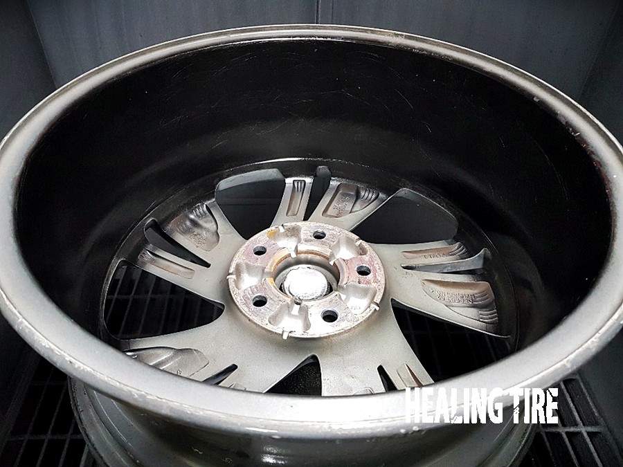 아반떼 MD 바람개비 순정 17인치 블랙 폴리쉬 복원 후기~! 구리타이어 남양주타이어 의정부타이어 휠복원 휠수리 다산동타이어 / 남양주, 강동, 하남, 송파