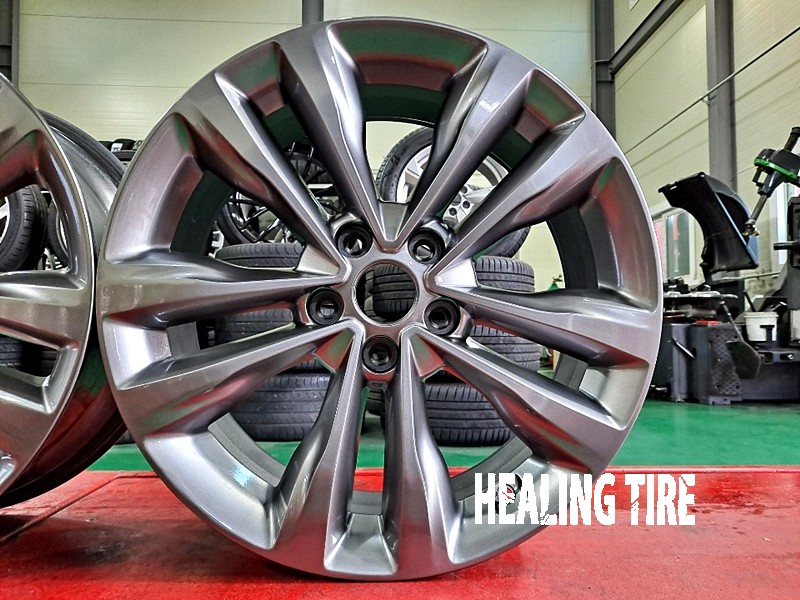 현대 싼타페 순정 주차기스로 인한 휠복원 후기~! 남양주휠복원 구리타이어 남양주타이어 의정부타이어 휠복원 휠수리 다산동타이어 / 남양주, 강동, 하남, 송파