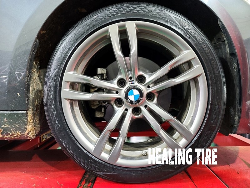 BMW 3시리즈 금호 마제스티9 타이어교체 후기~! 남양주휠복원 구리타이어 남양주타이어 의정부타이어 휠복원 휠수리 다산동타이어 / 남양주, 강동, 하남, 송파