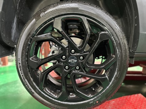 상봉/남양주_ 쉐보레 트랙스 19인치 유광블랙 분체도장  _휠복원/휠수리 / 남양주, 강동, 하남, 송파