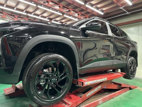 상봉/남양주_ 쉐보레 트랙스 19인치 유광블랙 분체도장  _휠복원/휠수리 / 남양주, 강동, 하남, 송파