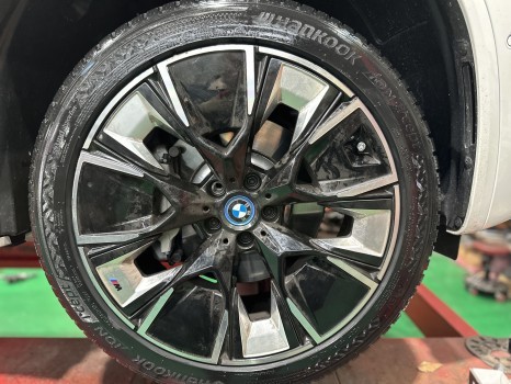 구리/ 경기도/남양주/_ BMW IX3 한국타이어 아이온 아이셉트 275 40 20 스노우타이어 교체_ /경기도휠복원/남양주휠복원/휠수리 / 남양주, 강동, 하남, 송파