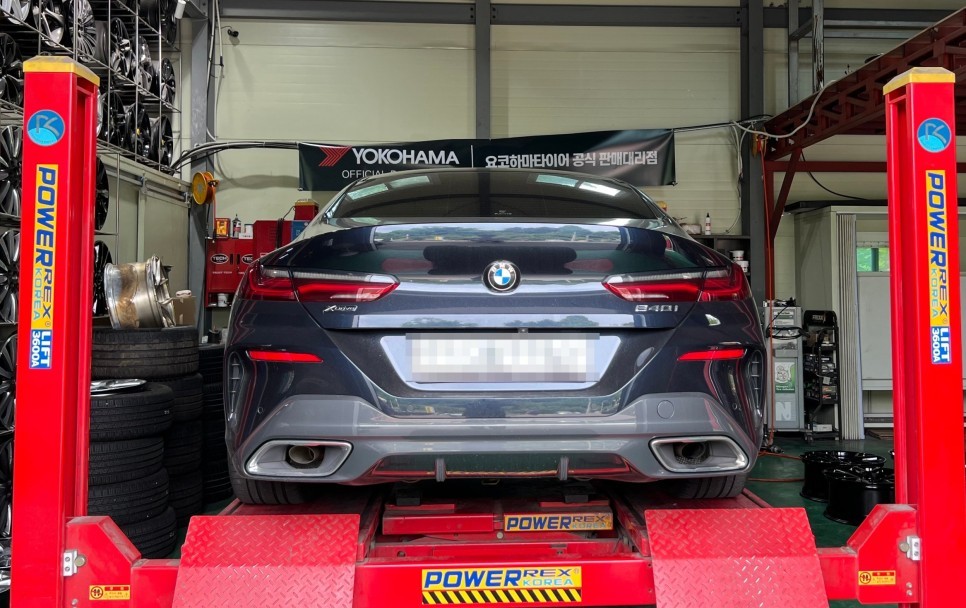남양주 타이어 bmw 640i 2453520-2753020 한국에보3 타이어교체 작업 / 남양주, 강동, 하남, 송파