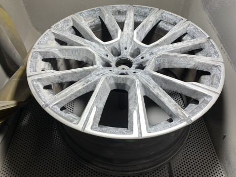 미사 남양주 _ BMW 20인치 유광블랙 휠복원 도색 분체도장 한짝 작업 _ 남양주휠복원 / 남양주휠수리 / 남양주분체도장 / 남양주타이어 / 남양주, 강동, 하남, 송파