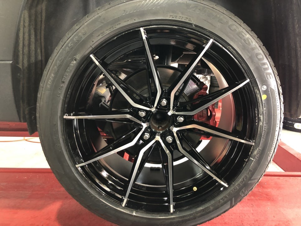 [올란도 차량 엑소티휠 18인치장착작업!] / 남양주, 강동, 하남, 송파