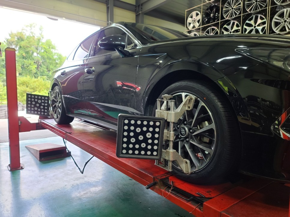 남양주 타이어 쏘나타 한국타이어 s1노블2 2354518 작업 / 남양주, 강동, 하남, 송파