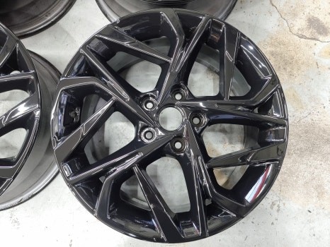 남양주휠복원 - 소나타 17인치 유광블랙분체도장 후기 / 남양주, 강동, 하남, 송파