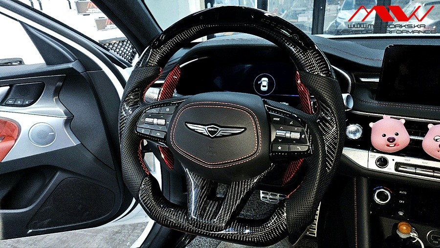 G70 카본D컷 퍼포먼스 핸들 장착작업-엠씨웍스 / 안산 단원구 | 오늘의