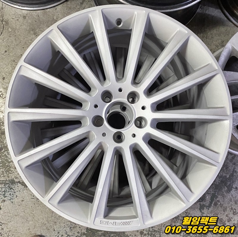 〔벤츠 S350d 순정휠〕휠주차상처,휠크랙,휠굴절,휠긁힘,휠손상,휠용접복원,다이아몬드컷팅,휠분체도장"휠임팩트"