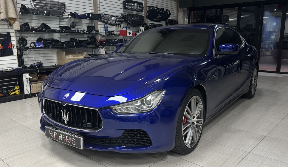 마세라티 기블리 카플레이 유선 무선 안드로이드오토 까지 / 전북 전주, 광주, 김제