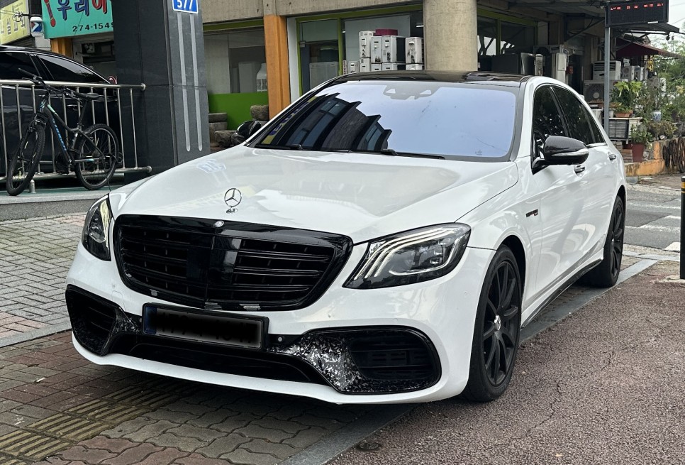 W222 벤츠 S63 카플레이 안드로이드오토 순정 디스플레이 연동 / 전북 전주, 광주, 김제