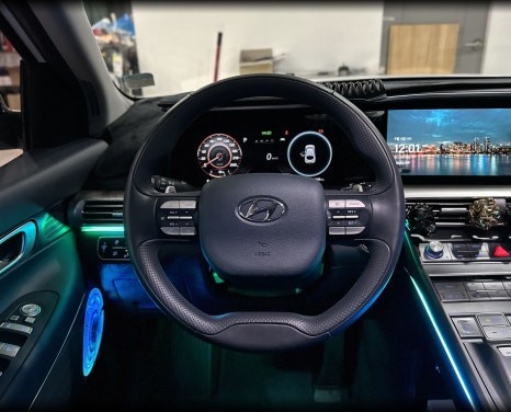 수소전기차 넥쏘 엠비언트가 없다면 섭섭한 실내 느낌!? / 전북 전주, 광주, 김제