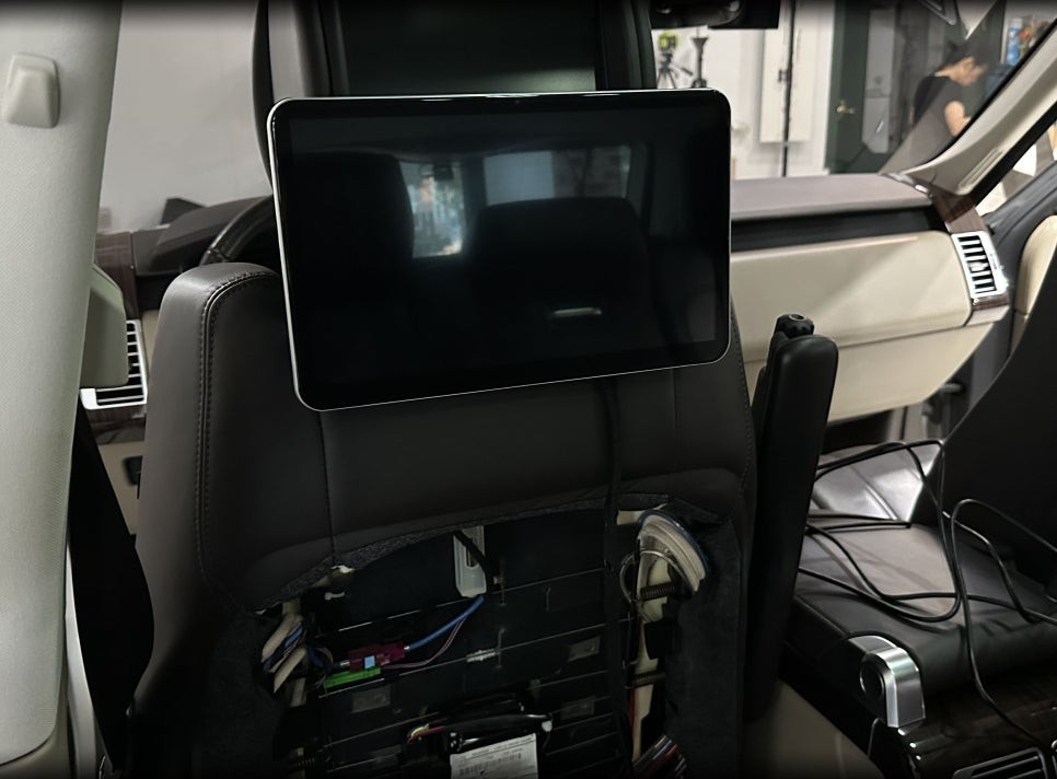 랜드로버 레인지로버 보그 리어 모니터 아이파워 Q125 순정보다 선명하게 / 전북 전주, 광주, 김제