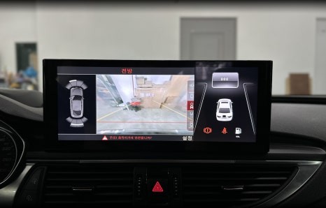 아우디 A7 12.3인치 안드로이드올인원 대화면 스크린 한방 / 전북 전주, 광주, 김제