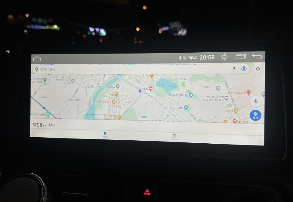 BMW F10 520d - 12.3인치 안드로이드올인원 순정은 버리고! / 전북 전주, 광주, 김제