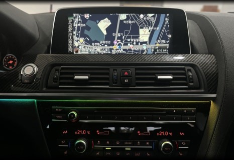 bmw f06 640d 그란쿠페 순정라인 살리는 엠비언트 비노출 무드등 / 전북 전주, 광주, 김제