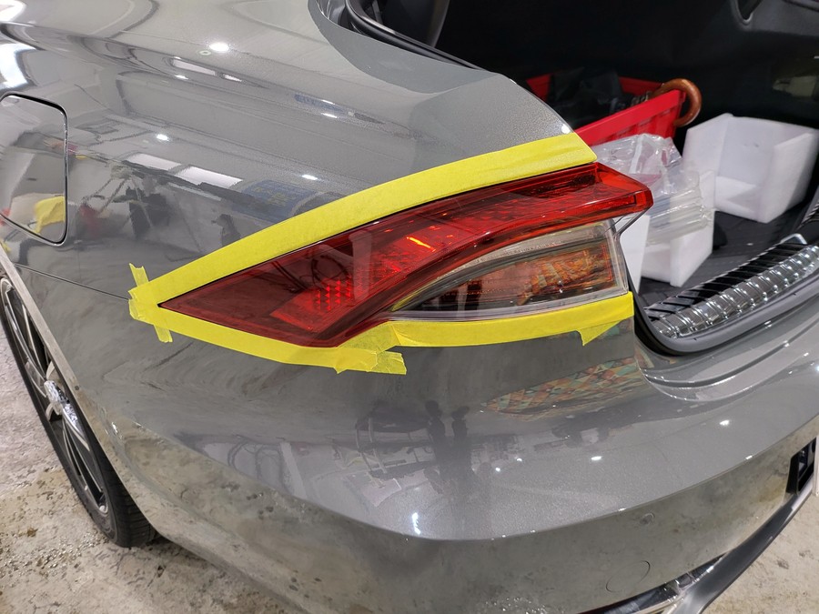 더뉴 그랜서 르블랑 트림 FULL LED 데루등 테일램프 교체~ / 거창 창원