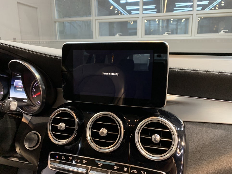 벤츠 GLC350e 애플 카플레이 터치, 구글 안드로이드 오토 터치 장착!
