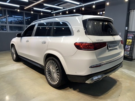 벤츠 GLS400d 리어 모니터, 안드로이드 리어 모니터