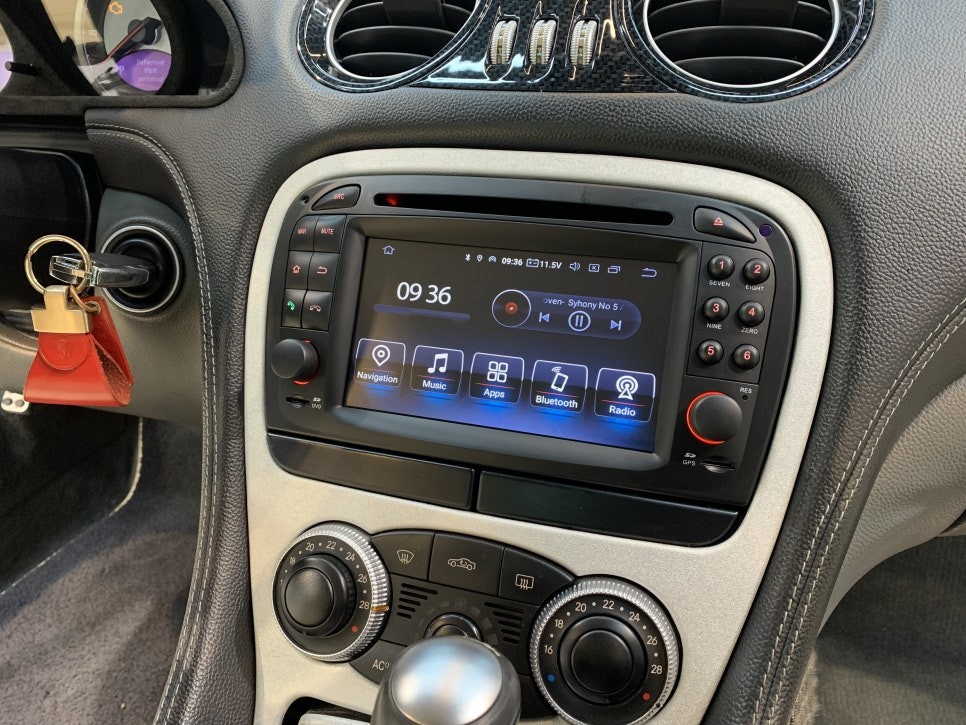 벤츠 SL55 AMG 안드로이드 올인원 교체!