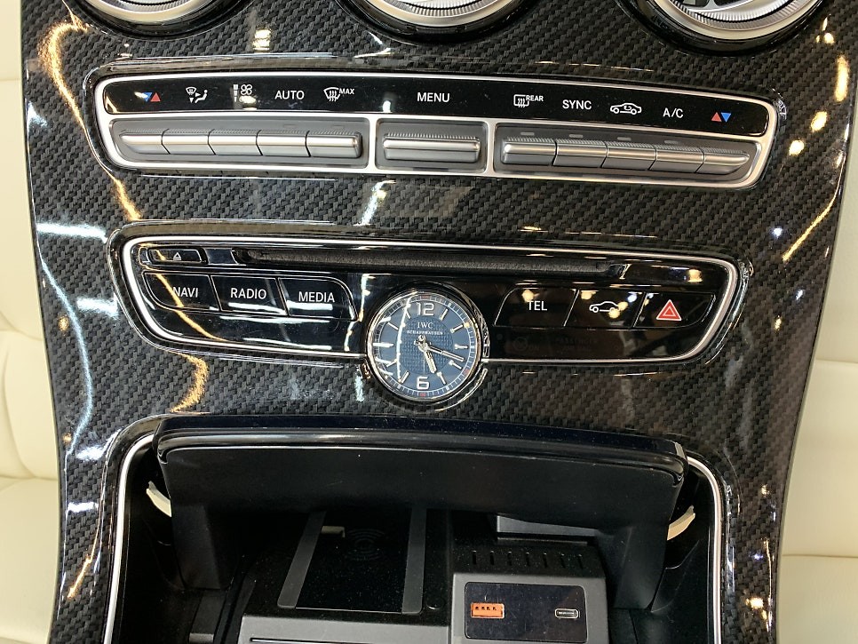 벤츠 C200 IWC 시계 장착하기! W205 IWC 시계 없는 차량