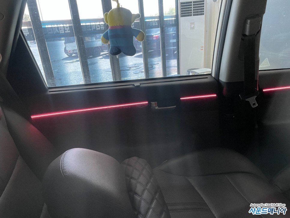 울산 엠비언트시공 전문 사운드매니아의  쏘렌토R DMX엠비언트 시공기 / 울산, 경남