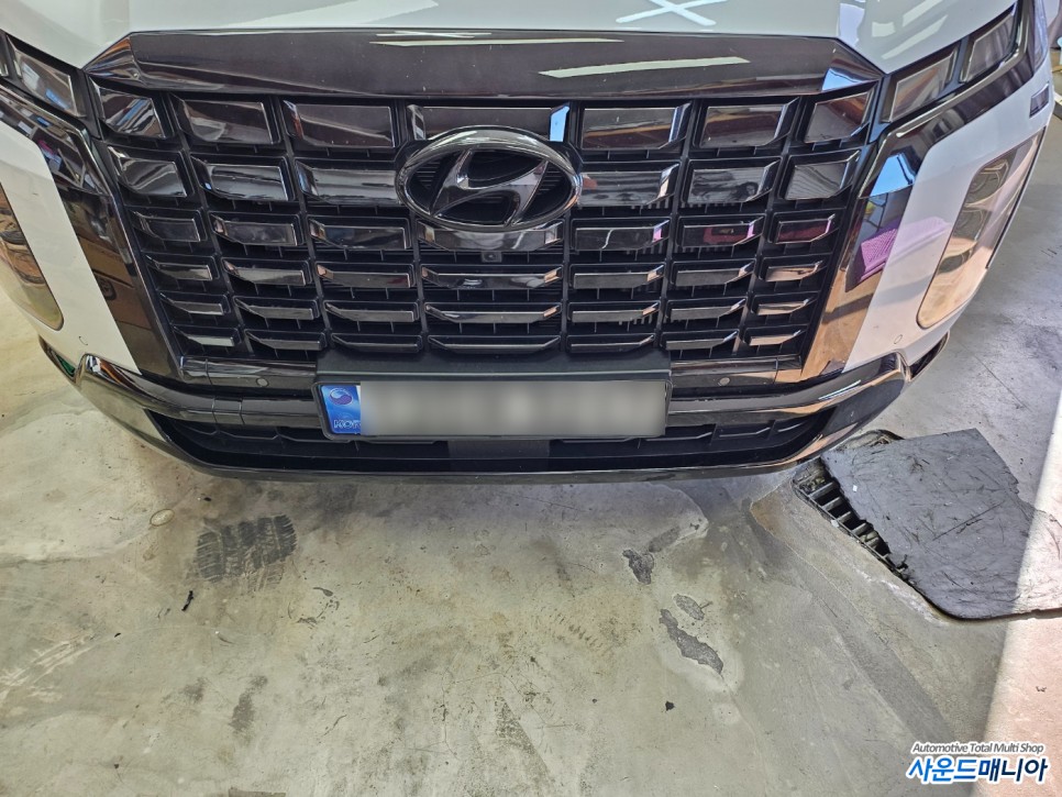 더뉴 팰리세이드 신형 블랙팩( 크롬딜리트) 크롬죽이기 작업 랩핑 / 현대 / 더 뉴 팰리세이드 / 울산, 경남