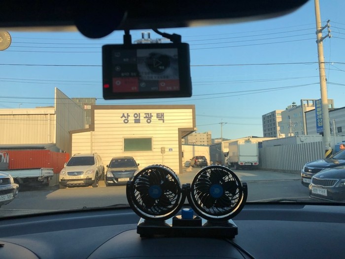 [울산네비게이션 블랙박스] 아반떼HD 카나로 매립 지넷L2시공 - 사운드매니아 / 울산 진장동