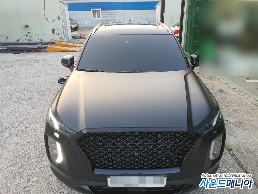 팰리세이드 무광블랙 전체 올랩핑!! 변신은 무죄!! / 울산, 경남
