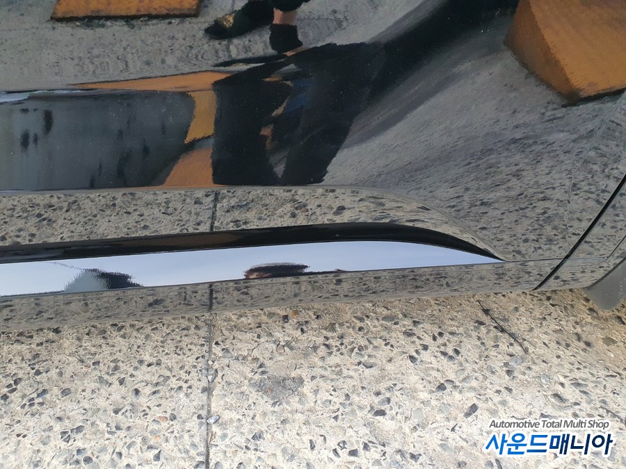 팰리세이드 전문 시공점  그릴망 장착과 블랙팩작업은 