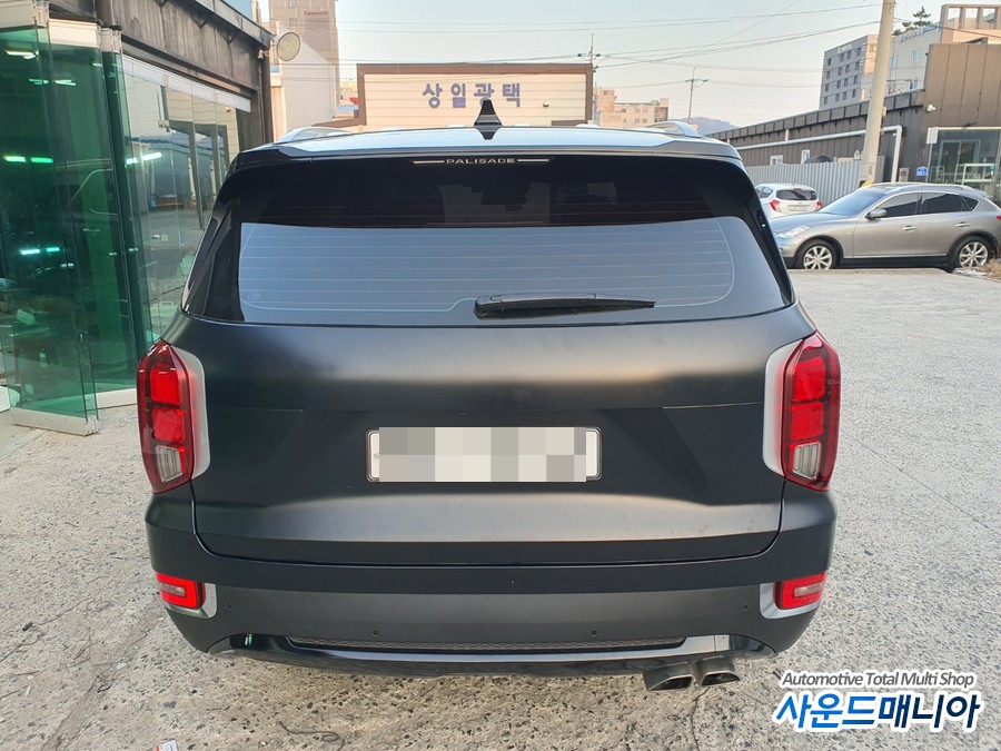 팰리세이드 무광블랙 전체 올랩핑!! 변신은 무죄!! / 울산, 경남