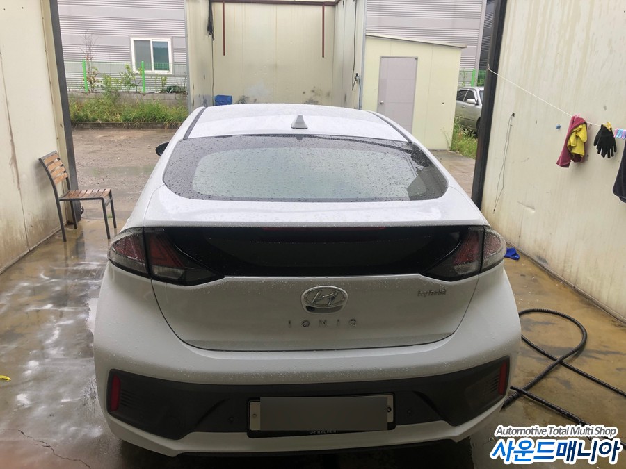 현대 아이오닉 열차단썬팅 PPF시공 by 울산 사운드매니아 / 울산 진장동