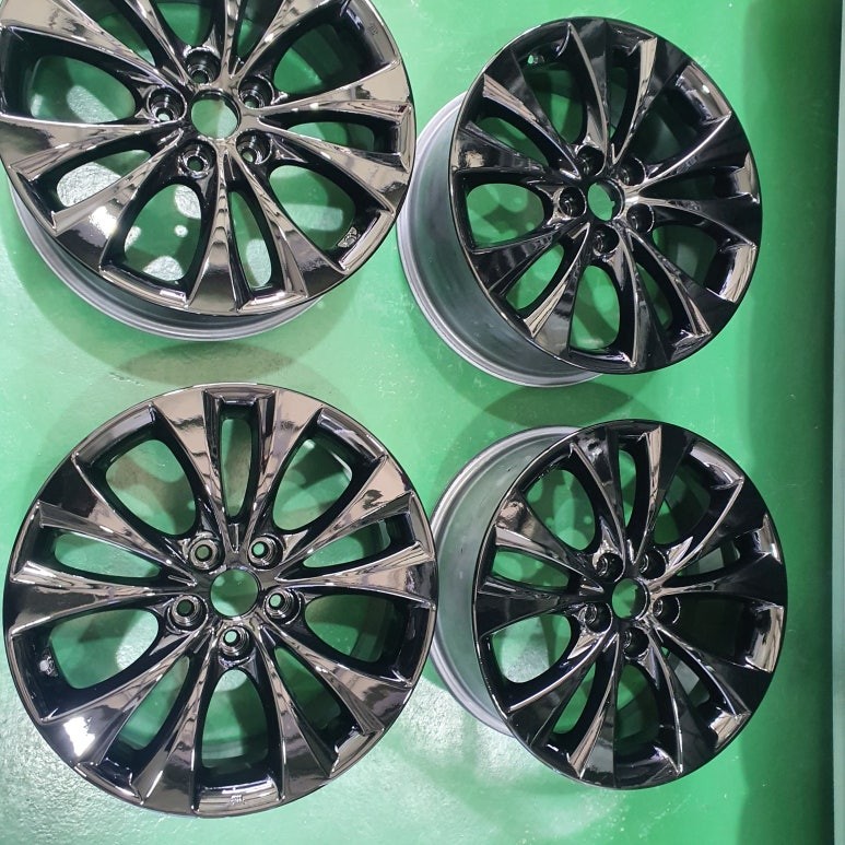 그랜져 hg 19인치 4짝 블랙유광도색 / 동해시 단봉동